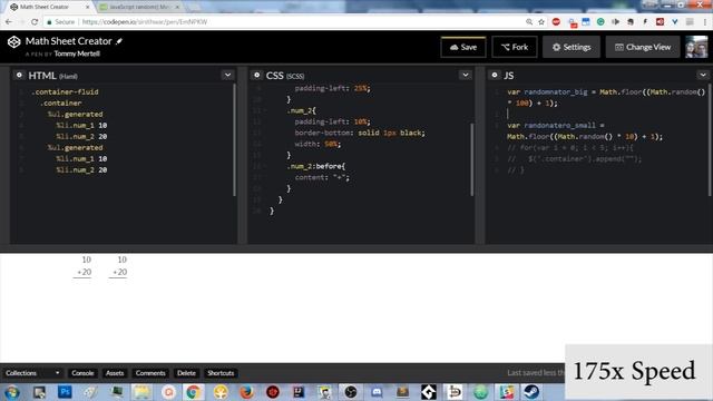 Dev Code - Creating a Math Sheet Generator Part 1 смотреть онлайн