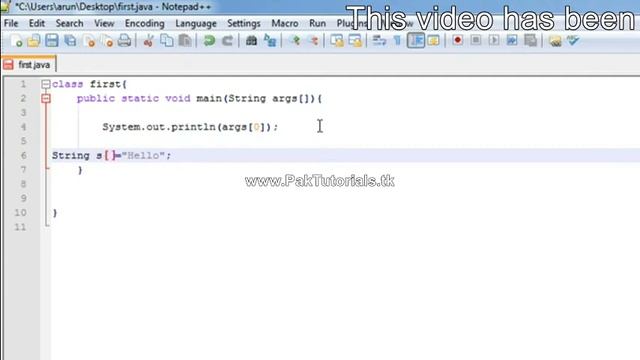 java tutorial 18 Command Line Arguments in java urdu hindi tutorial смотреть онлайн