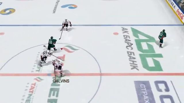 NHL 09 Rhl2015 mod KHL season 2017/2018 Rīgas Dinamo vs Kazaņas AkBars (viesos) смотреть онлайн