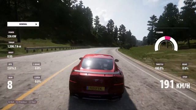 Forza Horizon 5 Bentley Continental GT 2018 смотреть онлайн