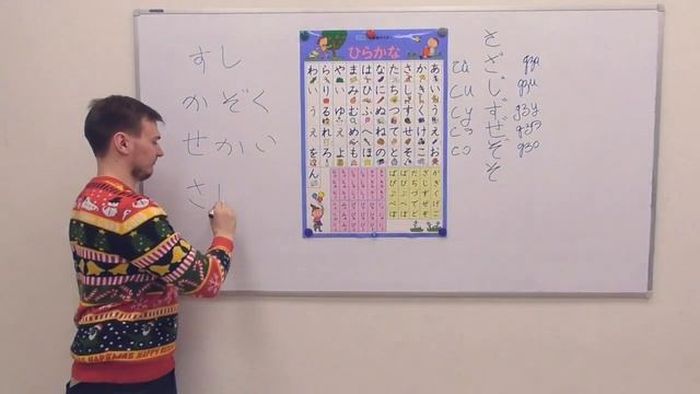 Японский язык. Азбука Хирагана. Урок 3 смотреть онлайн