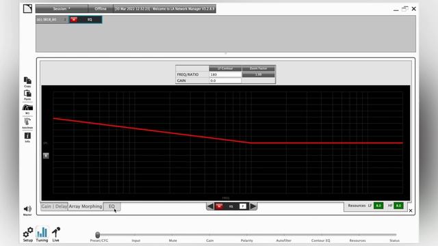 Как сделать эквализацию в LA Network Manager смотреть онлайн