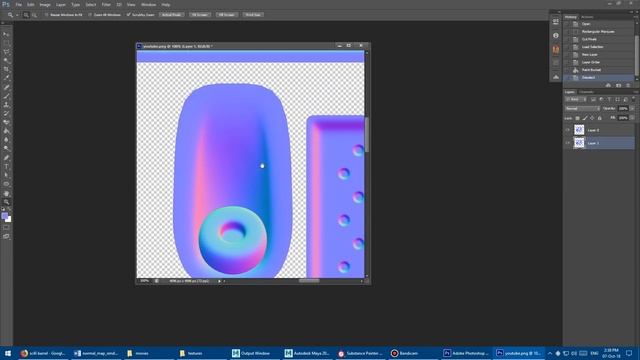 Create Normal Map Stamps Viewport Mode for Maya смотреть онлайн