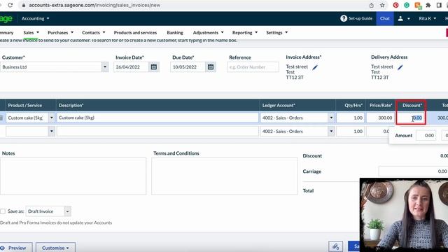How to create Pro-Forma Invoice on Sage Accounting? смотреть онлайн