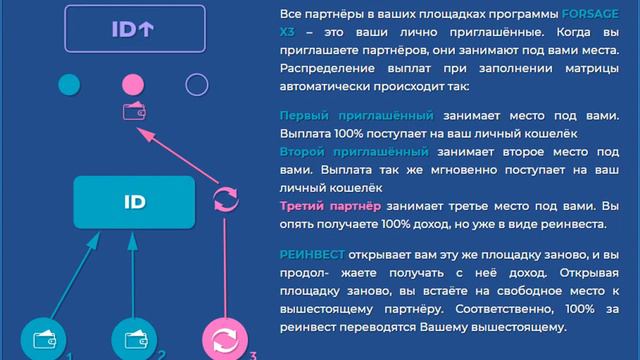 FORSAGE - инструкция работы в проекте. смотреть онлайн