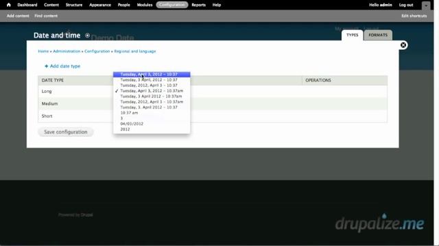 Core Date settings and configurations смотреть онлайн