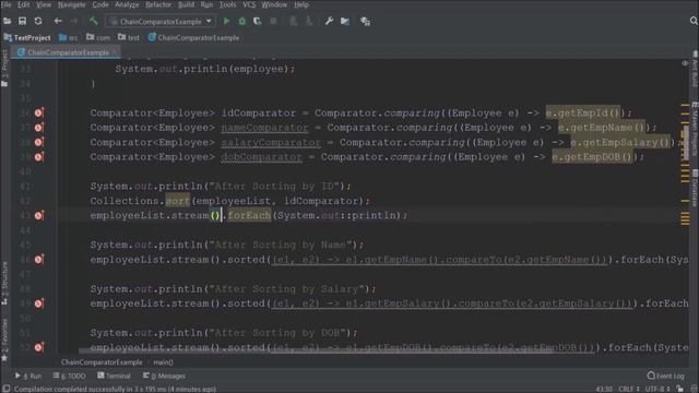 How to create Chain Comparator in Java 8? | Comparator | Lambda Expression | Collection Framework смотреть онлайн