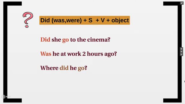 Past Simple ESL смотреть онлайн