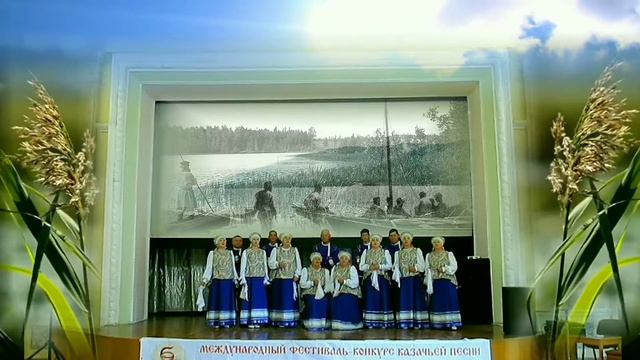 Народный хор "Воложка". "Когда в море рыбак уходил". смотреть онлайн