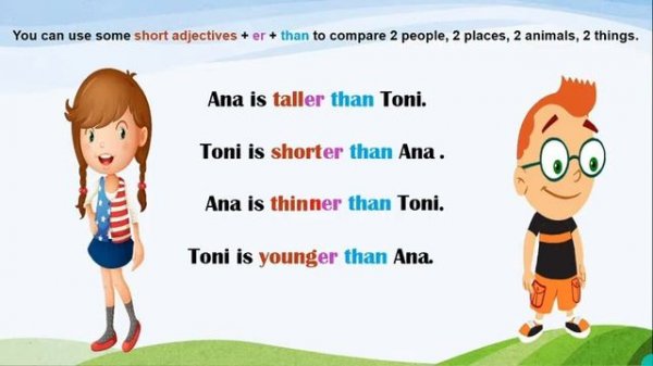 COMPARATIVES AND SUPERLATIVES