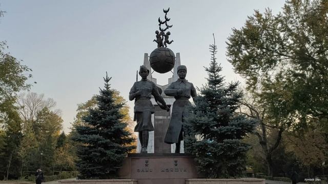 Город АЛМАТЫ (Алма-Ата, Almaty City), Казахстан, 2020 год. Осень. смотреть онлайн