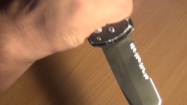 Нож Gerber 06 Automatic (небольшой обзор) смотреть онлайн