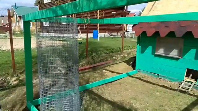 Курятник своими руками || ОБЗОР самодельного курятника смотреть онлайн