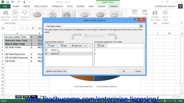 Microsoft Office Excel Tutorial 2013 Creating Charts 26.6 Employee Group Training смотреть онлайн
