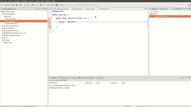 1. Uso de lombok en proyectos Java смотреть онлайн