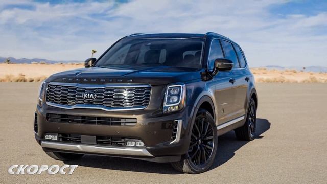 Kia Telluride на Автосалон Детройт 2019 смотреть онлайн