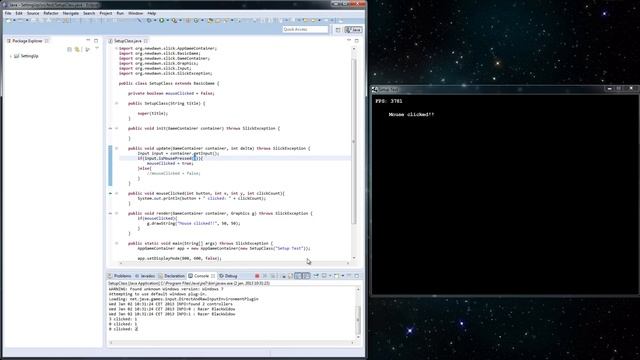 Slick2D Tutorial - Input смотреть онлайн