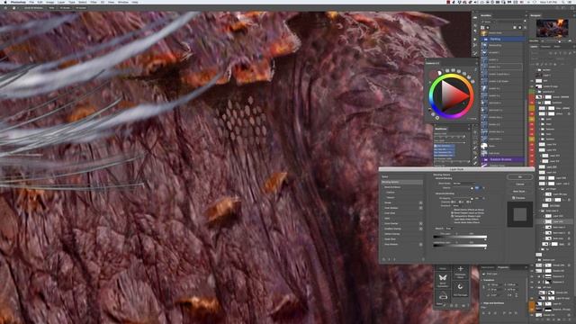 Paint Monsters Scales with this Easy Trick смотреть онлайн