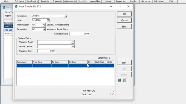 Adagio Inventory - Stock Transfer Entry смотреть онлайн