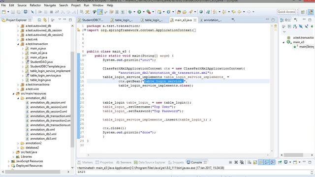 basic transaction sql Spring Hibernate On Eclipse смотреть онлайн