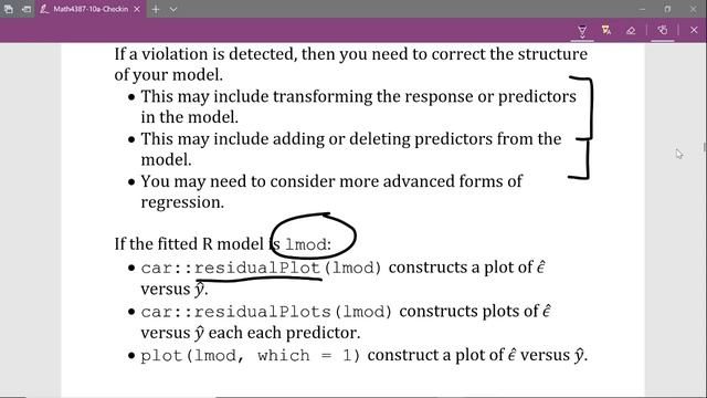 Checking the mean-zero error assumption смотреть онлайн
