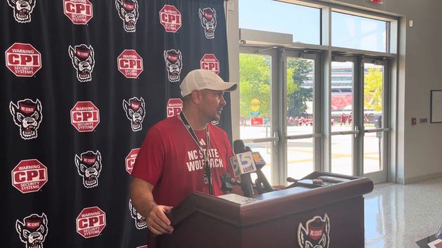 NC State defensive coordinator Tony Gibson discusses UConn win, matchup with Notre Dame смотреть онлайн