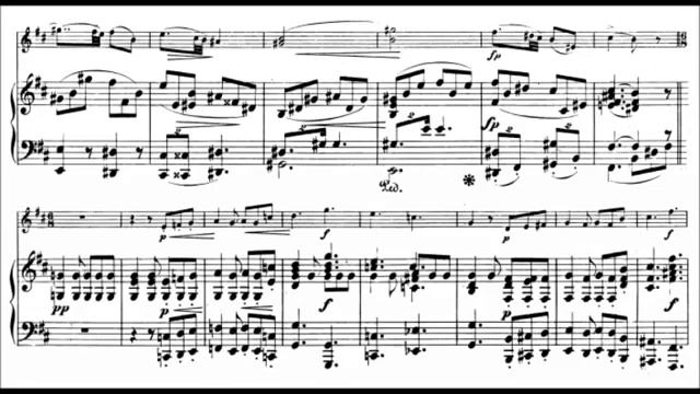 Schumann violin sonata on 2 in D minor argerich & perlman (with score) смотреть онлайн