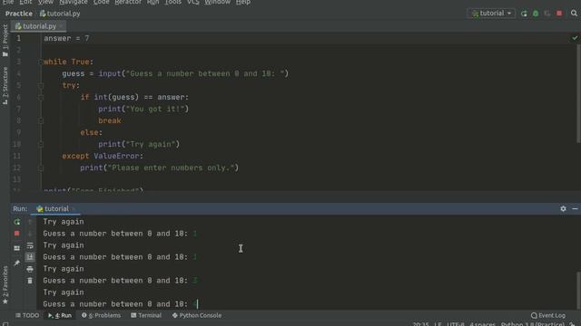 Project Based Python: Numbers Game смотреть онлайн