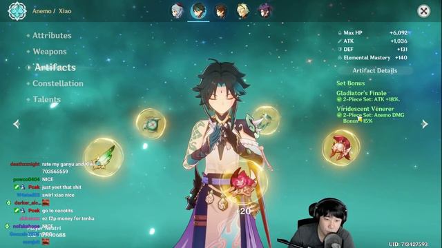 Rate my hero Episode 3 in EU server part 1 / Xiao nation - Genshin Impact смотреть онлайн