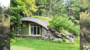 "Лисья нора" или полузаглублённый обвалованный дом.