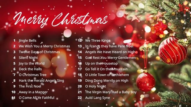 Merry Christmas Songs and Carols Music Playlist смотреть онлайн
