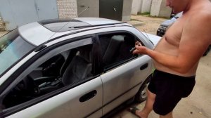 Вскрытие двери Mitsubishi Karisma