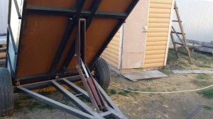 Самодельный прицеп-самосвал