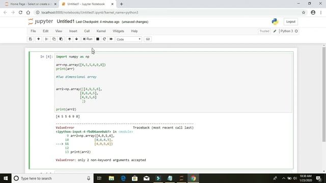 7| Python NumPy Tutorial | NumPy Array | Python Tutorial For Beginners | Python Training | M-TechSo смотреть онлайн
