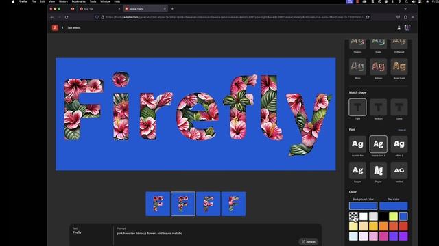 Adobe Firefly Update | Text Effects 2023