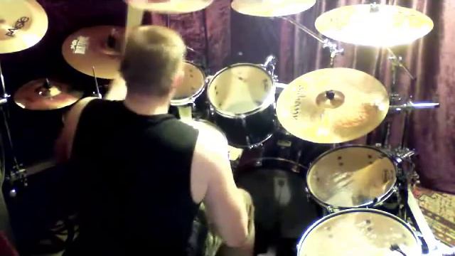 Nightwish Crownless drum cover смотреть онлайн