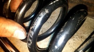 Замена заднего амортизатора Ауди 80