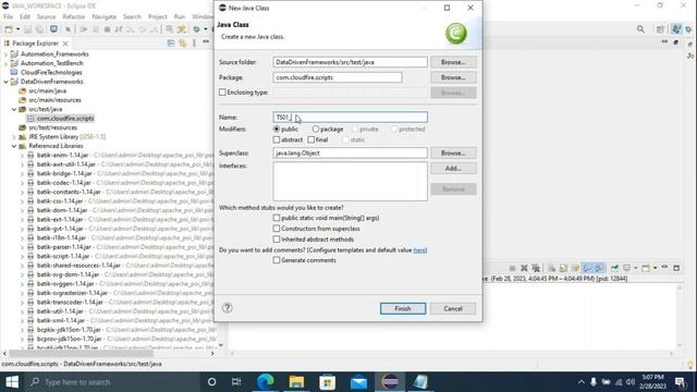 Day108 Data Driven Frameworks with Apache POI Lib смотреть онлайн