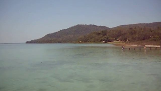 View of El Remate, Petén, Guatemala смотреть онлайн