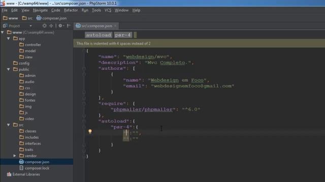 MVC Completo - #4 Incluindo o Composer смотреть онлайн