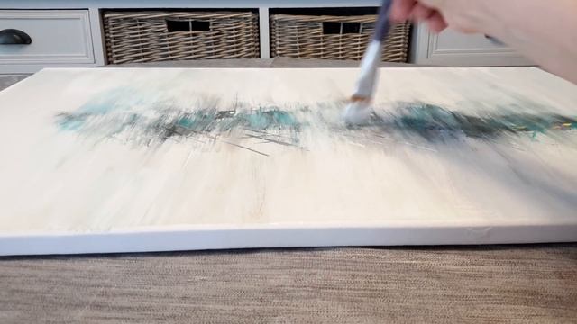 ABSTRACT PAINT FROM ACRYLIC - WITH POTAL...АБСТРАКТНАЯ КАРТИНА ИЗ АКРИЛА - С ПОТАЛЬЮ... смотреть онлайн