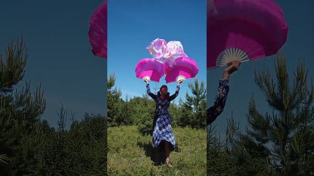 Танец🦋 с Прекрасными🌷🌸🌺 Веерами🌈🌈 