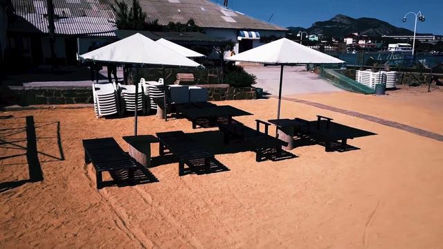 Крым. Судак. Лето 2017. Mavic. Полетали у крепости. смотреть онлайн