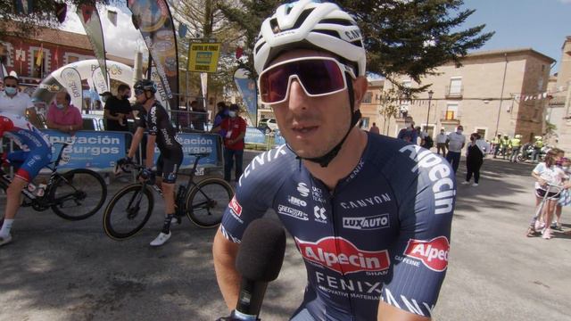 Sacha Modolo - Interview at the start - Stage 2 Vuelta a Burgos 2021 смотреть онлайн