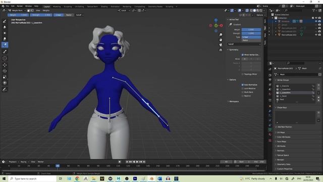 Weight Painting Is EASY!! (Blender 3D) смотреть онлайн