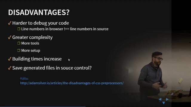 1DV022 - L01 - CSS Preprocessors & Static Site Generators смотреть онлайн