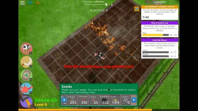 Secret Quest/Gift Tree Farmtown Roblox смотреть онлайн