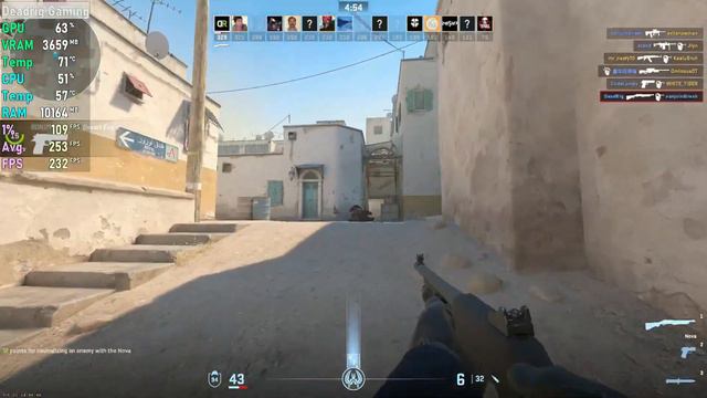 RTX 4060 Ti Counter Strike 2 | i5 12400F + RTX 4060 Ti CS2 смотреть онлайн