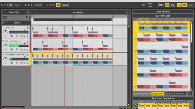 Liquid Rhythm Tutorial: BeatBuilder - BarForm List смотреть онлайн