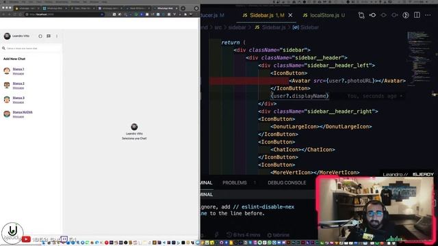 Live Whatsapp Clone - Come creare una Chat Realtime con React Js, Node Js e Mongo смотреть онлайн